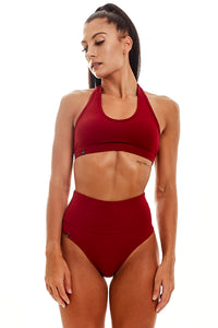 Karma Fold Over Shorts (Terracotta)