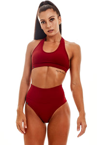 Karma Fold Over Shorts (Terracotta)