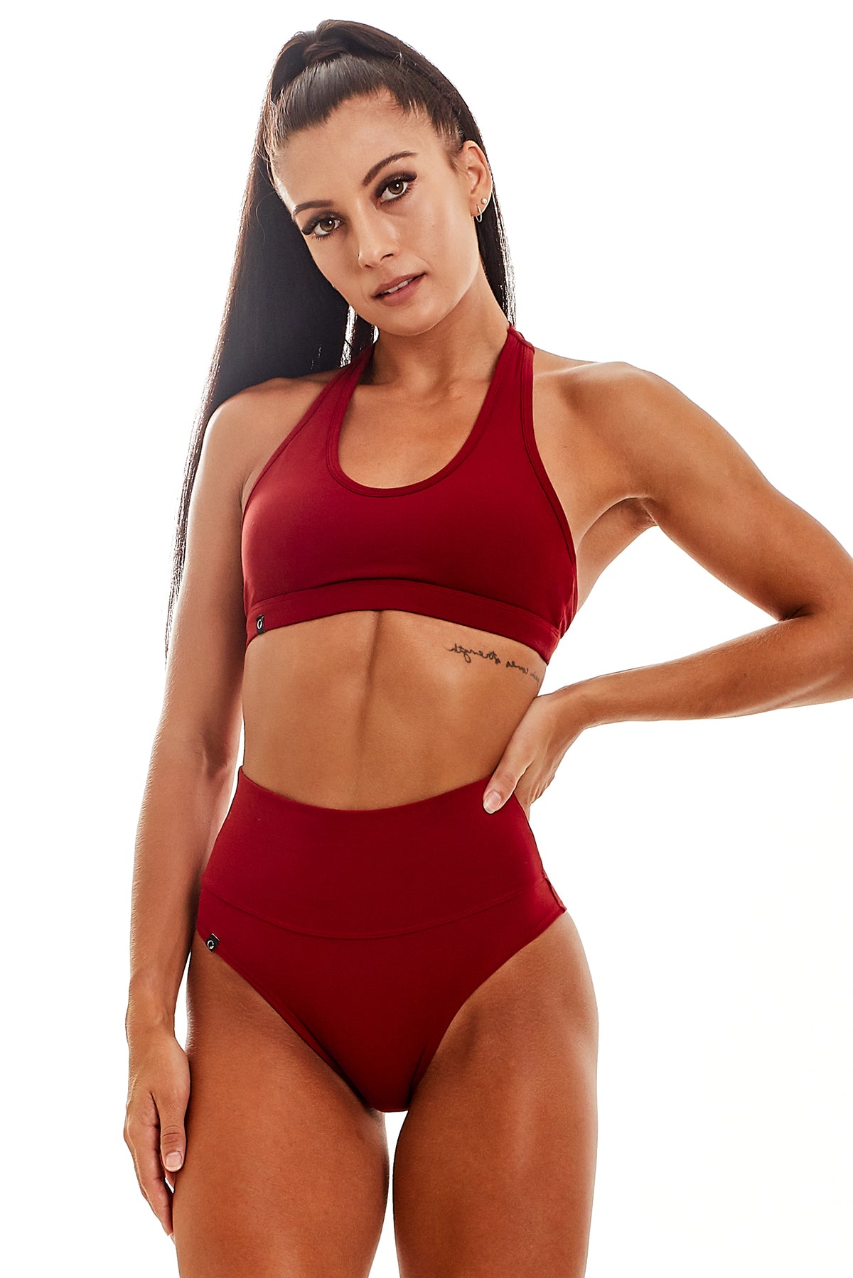 Karma Fold Over Shorts (Terracotta)