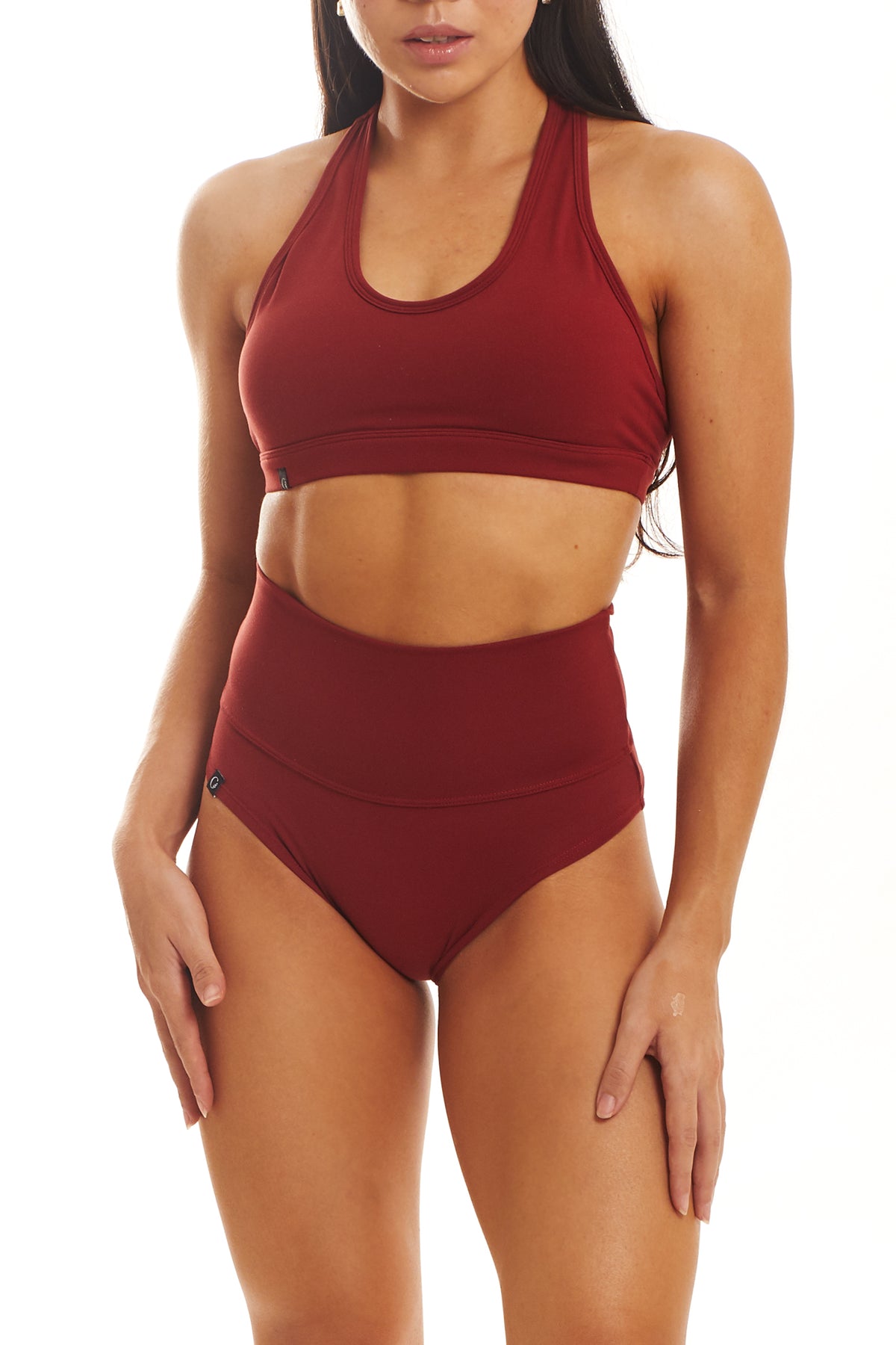 Karma Fold Over Shorts (Terracotta)