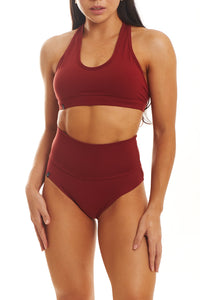 Karma Fold Over Shorts (Terracotta)