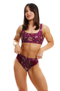 Magnetism Bra (Wine Celestial)