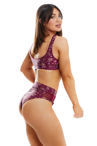 Magnetism Bra (Wine Celestial)