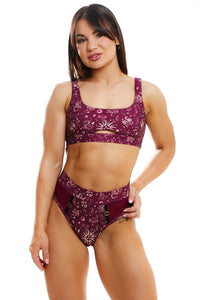 Magnetism Bra (Wine Celestial)