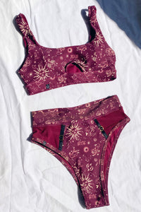 Magnetism Bra (Wine Celestial)